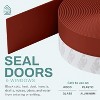 HOME INTUITION 45mm x 33ft Self Stick Silicone Door Seal Weatherstrip - 4 of 4
