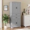 Christopher Knight Home Walter Modern Multi-Functional Storage Cabinet with 2 Drawers and Adjustable Shelves - 3 of 4
