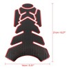 Unique Bargains Universal Motorbike Gas Oil Fuel Tank PVC Rubber Badge Sticker 1 Pc - 3 of 4