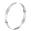 Unique Bargains Heat-Resistant Perforated Stainless Steel Small Cake Mousse Rings - 3 of 4