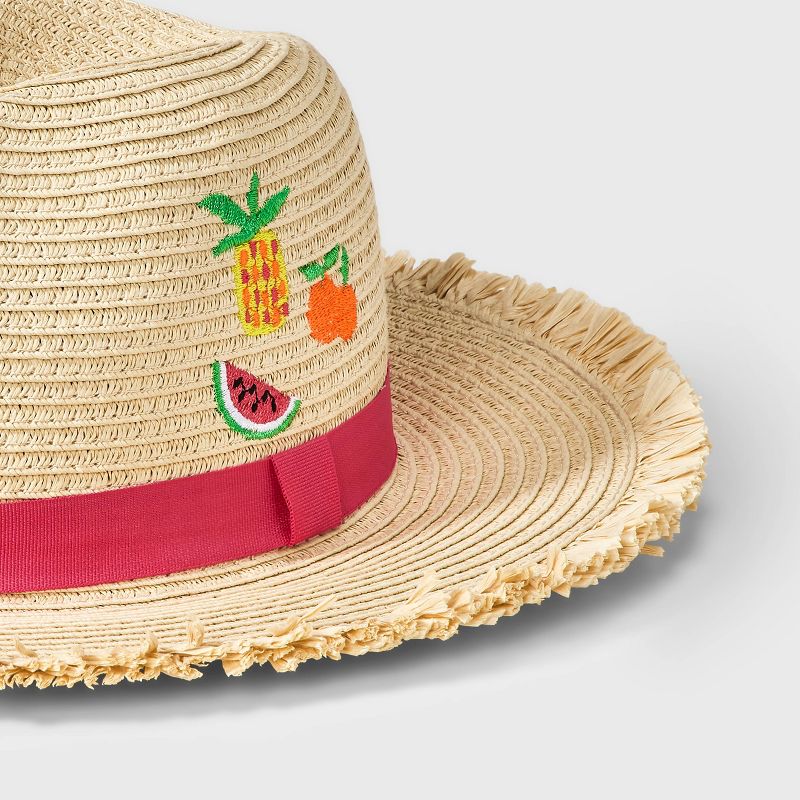 Girls&#39; Embroidered Fruit Rancher Hat - Cat &#38; Jack&#8482;, 3 of 4