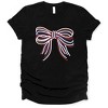 Simply Sage Market Patriotic Layered Bow Short Sleeve Tee - 2 of 4