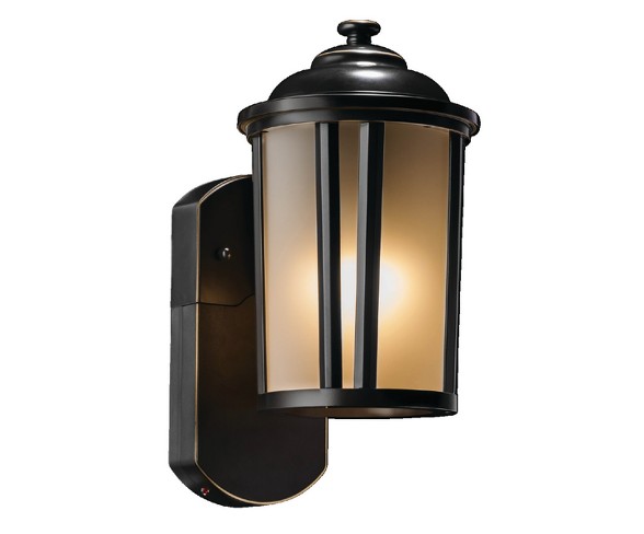 Traditional Companion Smart Security Outdoor Wall Light Bronze - Maximus