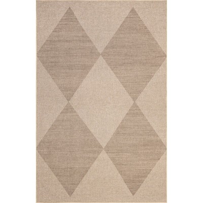 Nuloom Simple Diamond Easy-Jute Pet Friendly Machine Washable Area Rug