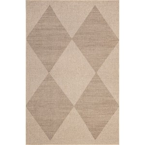 Nuloom Simple Diamond Easy-Jute Pet Friendly Machine Washable Area Rug - 1 of 4