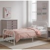 Twin Melissa Metal Bed - BK Furniture - 2 of 4
