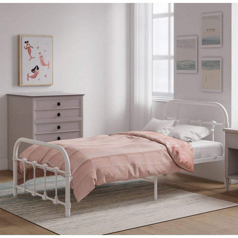 Twin Melissa Metal Bed - BK Furniture, 3 of 7