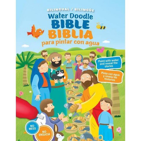 Water Doodle Bible Biblia Para Pintar Con Agua Bilingual Bilingue Board Book Target