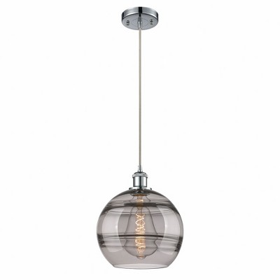 Rochester - 1 Light Cord Hung Mini Pendant In Industrial Style-11.63 Inches Tall and 10 Inches Wide