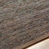 Hauteloom Aneko Beige Handwoven Leather Rag Carpet - 4 of 4