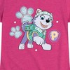 Girls' - Paw Patrol - Everest Sketch Fitted Short Sleeve Graphic T-Shirt - 2 of 4