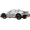 2023 Porsche 911 Dakar Ice Gray Metallic 1/18 Diecast Model Car by Norev - 4 of 4