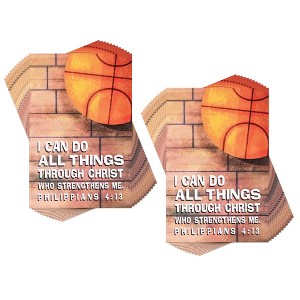 Dicksons Inspirational Bible Verse Itty Bitty Blessing Card Bookmark 3 x 2 Cardstock I Can Do All Things Baseball - Pack of 12 - 1 of 1