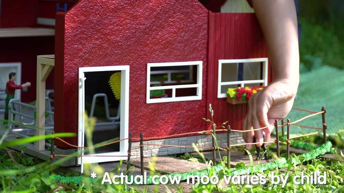 Schleich Large Red Barn with Animals and Accessories, 2 of 13, play video