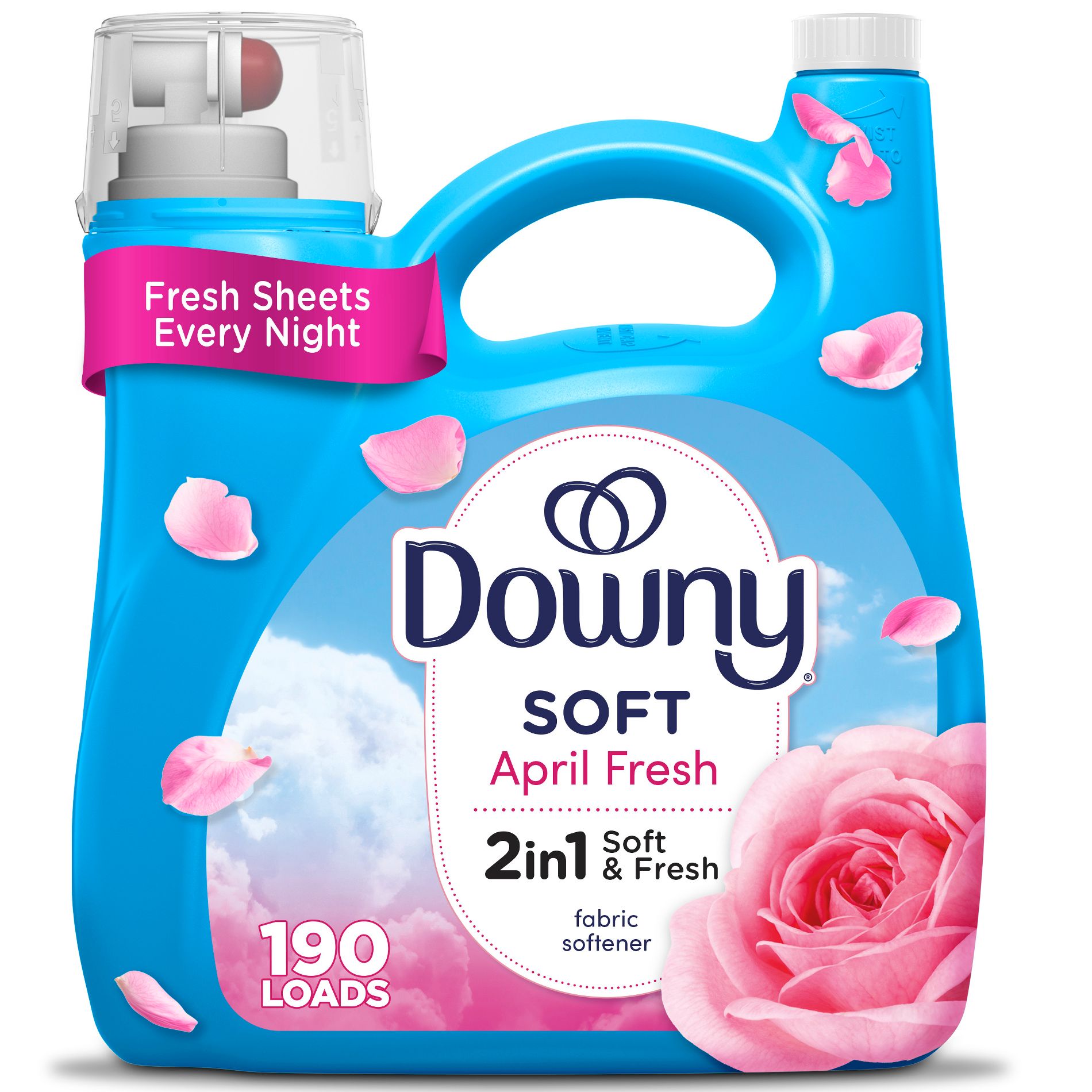 Downy April Fresh HE Compatible Liquid Fabric Softener - 140 fl oz