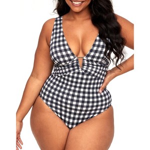 Adore Me Women's Andria One Piece Swimwear - 1 of 4