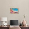 Art Remedy Colorful Beach Colorful Coastal Wall Art Framed - 2 of 4