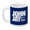 John Jay College of Criminal Justice Primary Logo Ceramic Coffee Mug Novelty Gift Mugs for Coffee Tea and Hot Drinks 11oz White - 3 of 4