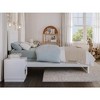AFI Furnishings Canyon Twin Foundation Bed Frame with Matching Footboard, White - 4 of 4