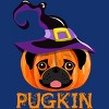 Women's Design By Humans Pugkin Pumpin Halloween By trantanphat95 Racerback Tank Top - 2 of 3