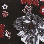 black floral print