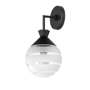 Maxim Lighting Copacabana 1 - Light Wall Light in  Black - 1 of 1