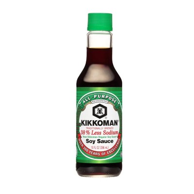 Kikkoman Less Sodium Soy Sauce (Pack of 3)