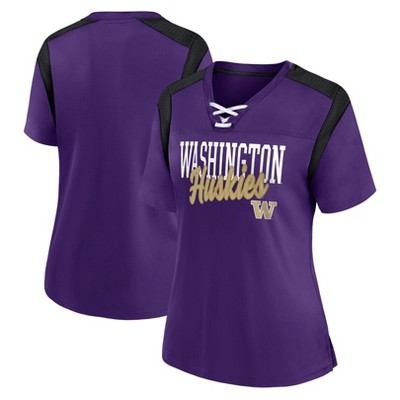 NCAA Washington Huskies Women's Jersey T-Shirt