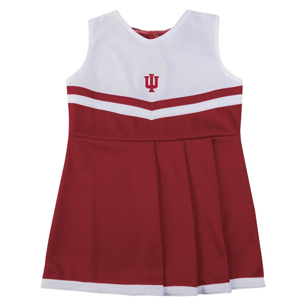 NCAA Indiana Hoosiers Infant Girls' 2pc Cheer Dress Set - 12M