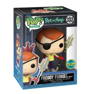 Funko POP! Rick & Morty Freddy Funko as Evil Morty NFT Release LE 2200 #332! - 1 of 4