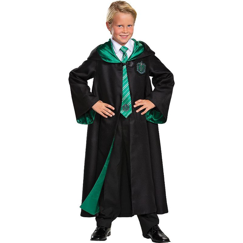 Disguise Kids' Prestige Harry Potter Slytherin Robe Costume, 3 of 4
