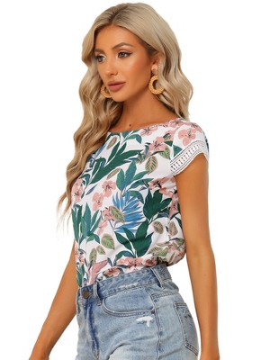 Minnesota Vikings Womens Off Shoulder T Shirt Hawaiian Blouse Beach Floral  Tops