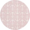 Unique Loom Outdoor Coastal Ahoy Solid Print Woven Area Rug - 2 of 4