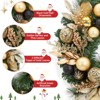 22 Inch Christmas Wreath with Lights - 3 of 4