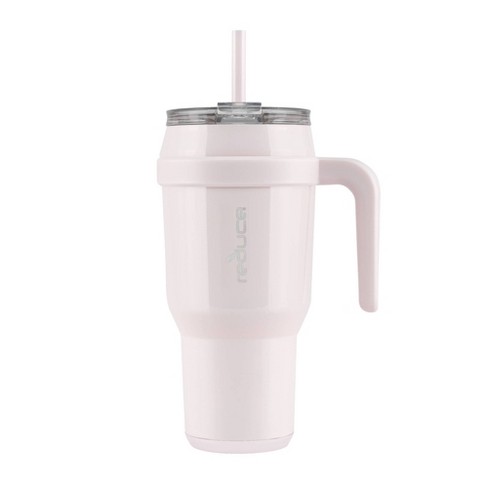 Reduce 40oz Cold1 Vacuum Insulated Stainless Steel Straw Tumbler Mug Cotton  Candy : Target