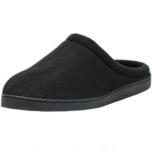 Mens house shoes slip sales on