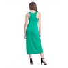 24seven Comfort Apparel Scoop Neck Maxi Dress with Racerback Detail - 3 of 4