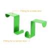 Unique Bargains Stainless Steel Reversible Uasge S-Shaped Over Door Double Hooks 2 Pcs - 4 of 4