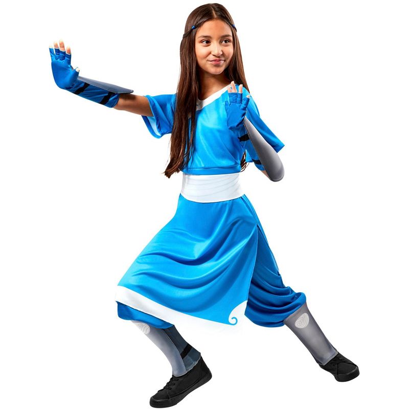 Rubies Avatar The Legend of Korra: Katara Girl's Costume, 1 of 4