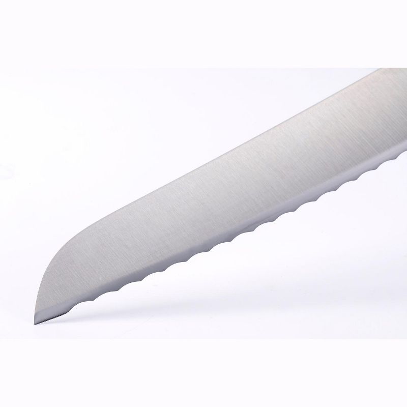 Messermeister Meridian Elite 9-Inch Scalloped Bread Knife, 3 of 4