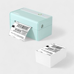 JADENS 468BT Thermal Label Printer – Bluetooth & USB Connectivity, High-Speed, Ink-Free, BPA-Free, Prints 4x6 Shipping Labels - 1 of 4