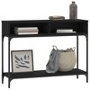 Clihome Modern Sonoma Oak Console Table, Versatile with Drawer and Shelf Entryway Table - 2 of 4