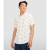 Tipsy Elves Men's White Rainbow Button Down Shirt: Size Medium - 3 of 4