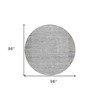 Taupe Beige And Blue Geometric Washable Indoor Outdoor Area Rug - 3 of 4