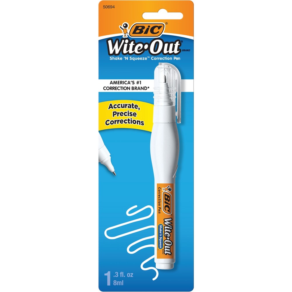 UPC 070330506947 product image for BiC Wite Out Shake and Squeeze | upcitemdb.com