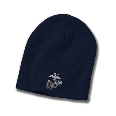 OUTSIDE THE WIRE Leatherneck for Life Eagle Globe & Anchor Beanie