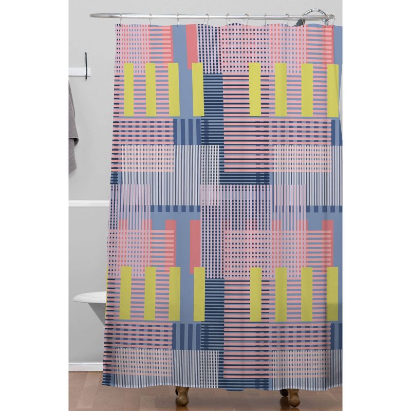 Mareike Boehmer Color Block Shower Curtain Pink/Blue - Deny Designs, 3 of 5