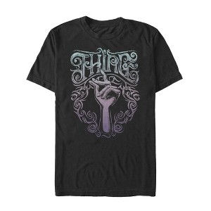 Men's Addams Family Thing Ornate Snap T-Shirt - 1 of 4