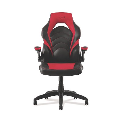 Emerge Vortex Bonded Leather Gaming Chair - Red/Black