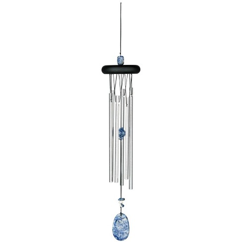 Woodstock Chimes Signature Collection, Woodstock Chakra Chime, 17'' Lapis Wind Chime CCL - image 1 of 3